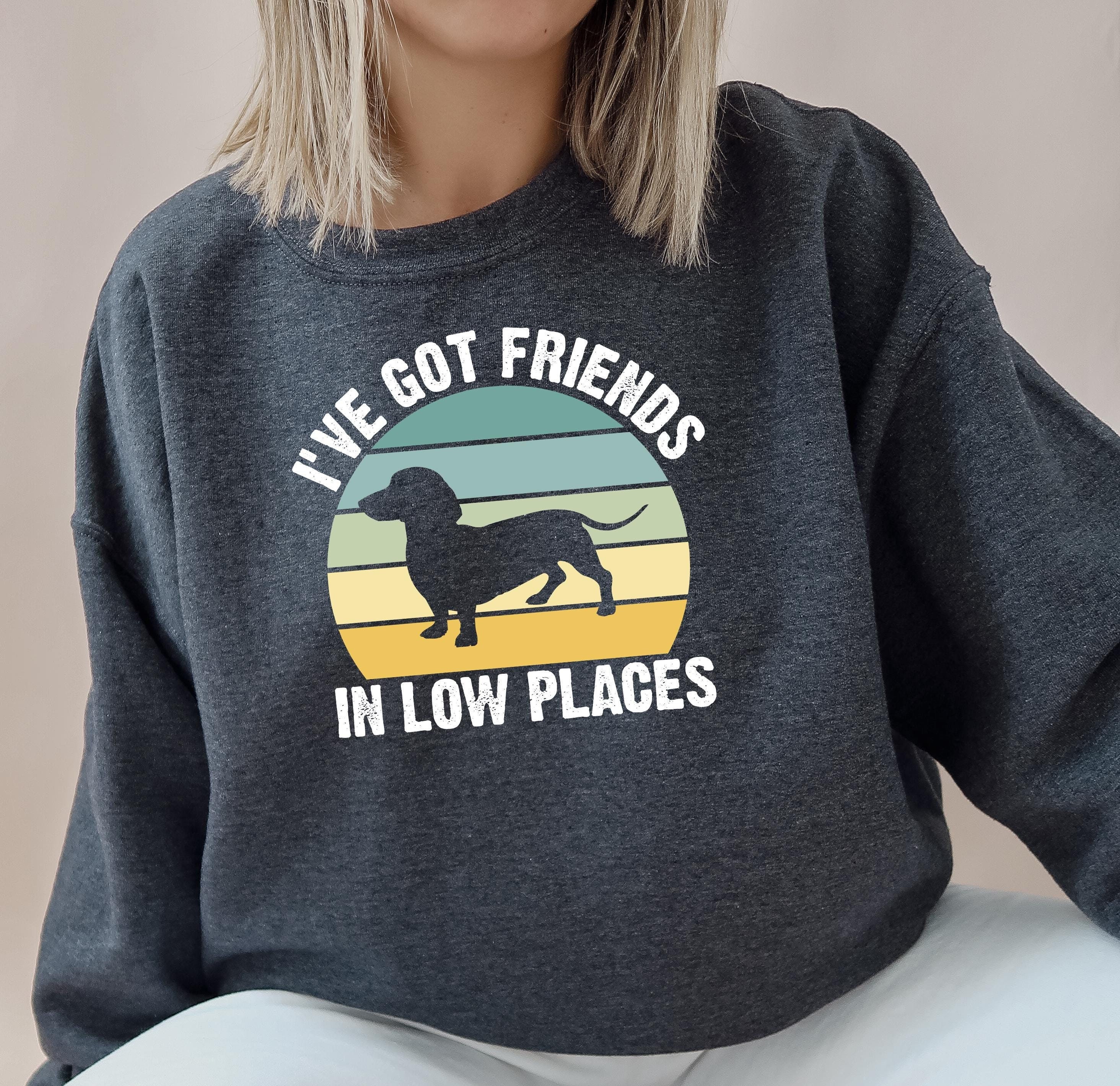 Premium Vector | I've Got Friends In Low Places - Retro Corgi Dog Design Vector 36722439