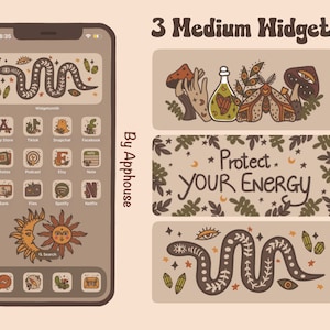 Celestial Dream  iOS Android  app icon set, Aesthetic iPhone icons wallpapers widget bundles