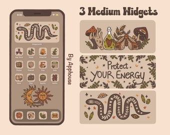 Celestial Dream  iOS Android  app icon set, Aesthetic iPhone icons wallpapers widget bundles