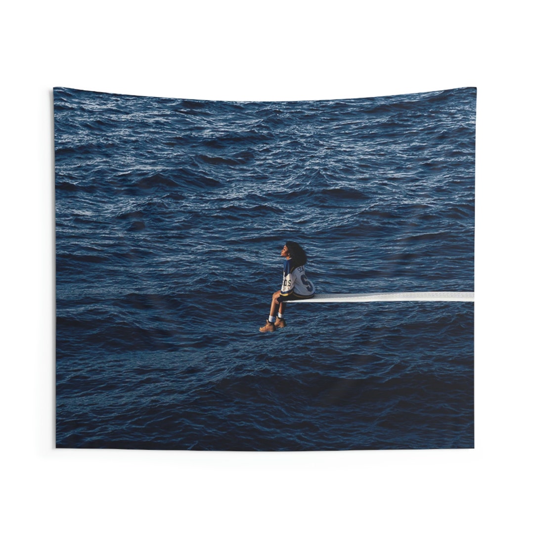 SZA SOS Tapestry, SZA Wall Art Room Decor, Sos Hanging Art, Pop Star