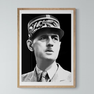 General De Gaulle poster