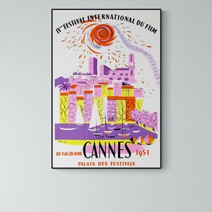 1951 Cannes Film Festival Poster