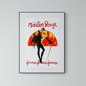 Poster Moulin Rouge Paris