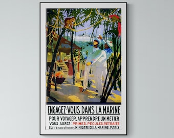 Affiche Marine Nationale