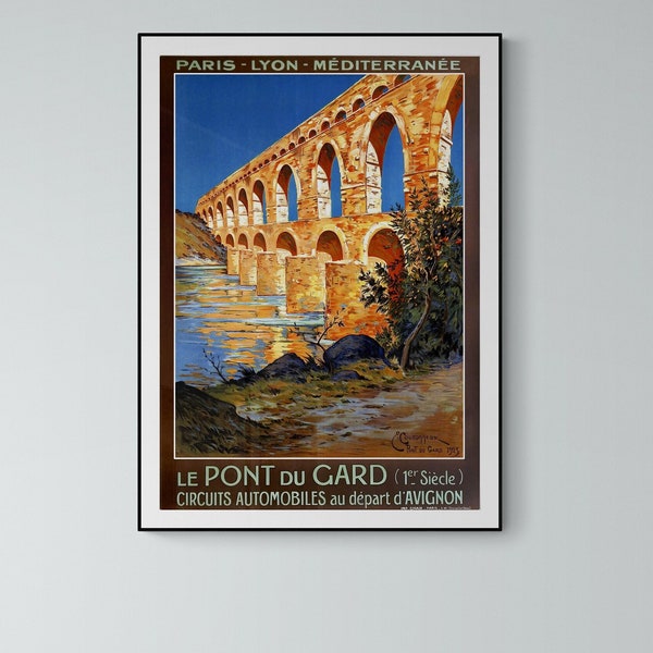 Affiche Pont du Gard