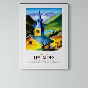 Poster The Alps