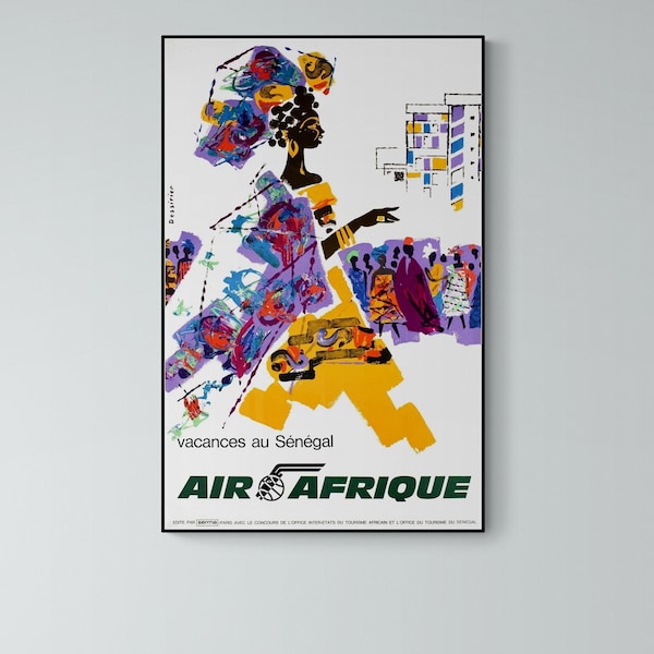 Affiche Afrique Sénégal