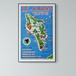 Affiche Ile d'Oléron