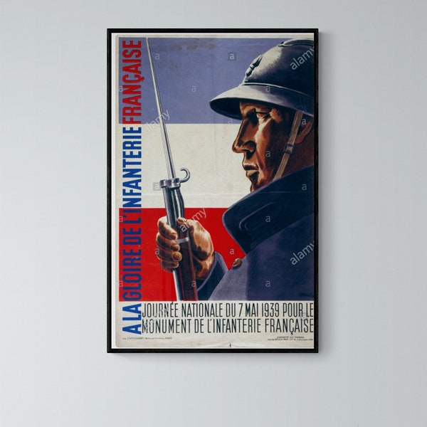 Affiche Infanterie Française