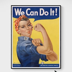 We can do it! poster
