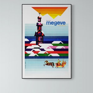 Plakat Megève