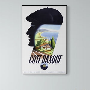 Affiche Cote Basque
