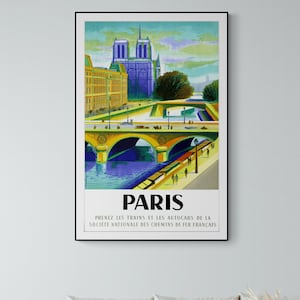 Paris France poster
