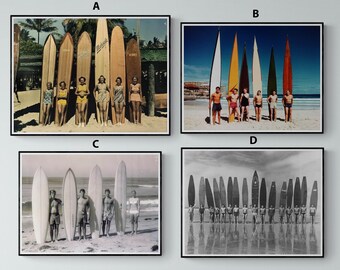 Vintage Surf Poster