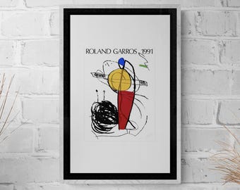 Découvrez l'affiche officielle de Roland-Garros 2022 ! - Roland-Garros