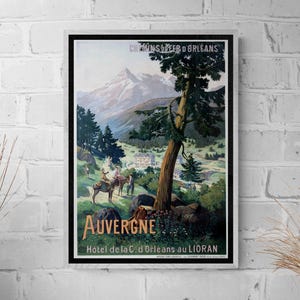 Auvergne poster