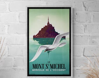 Plakat Mont Saint Michel