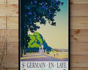 Saint Germain en Laye poster