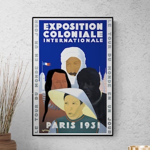 Poster Colonial Exhibition Paris 1931