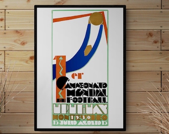 Pôster da Copa do Mundo de Futebol do Uruguai de 1930