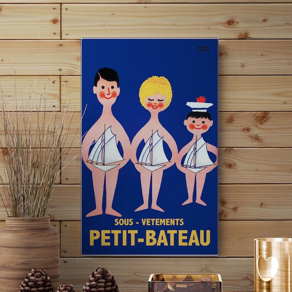 Affiche Petit Bateau