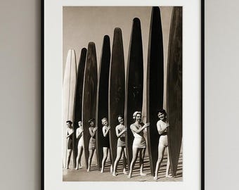 Vintage Surf Poster