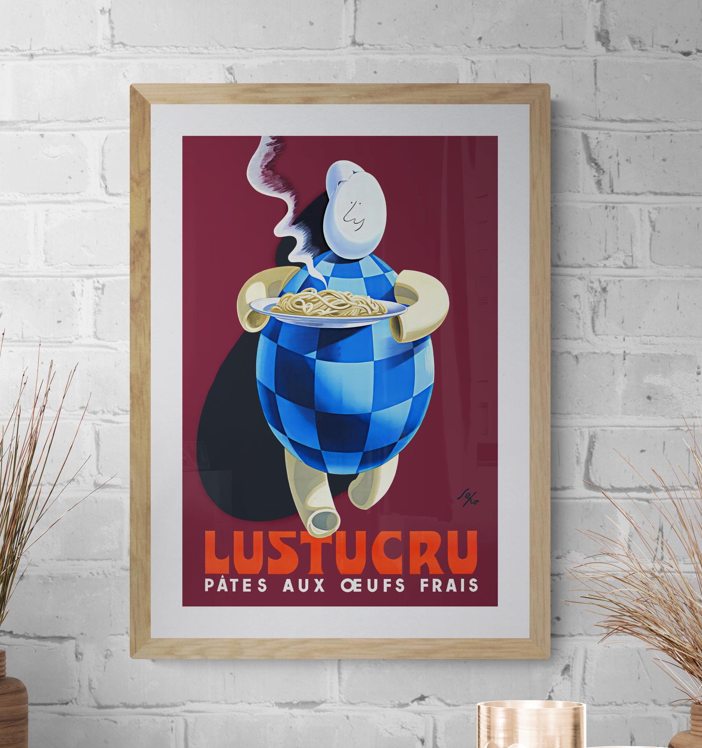 Lot publicitaire vintage LUSTUCRU - Collection