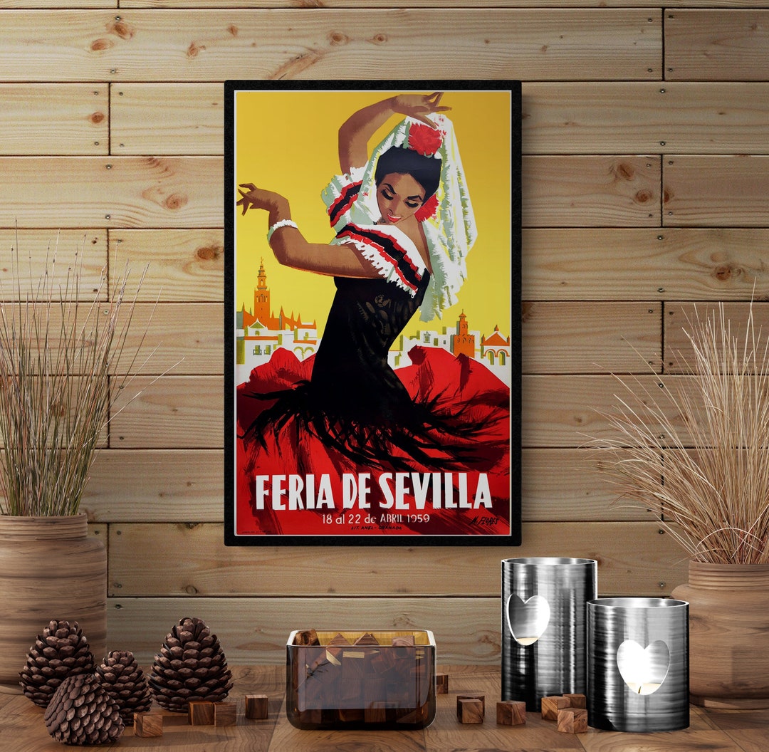 Seville Festival Poster - Etsy