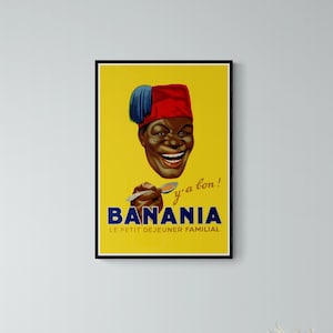 Póster Banania