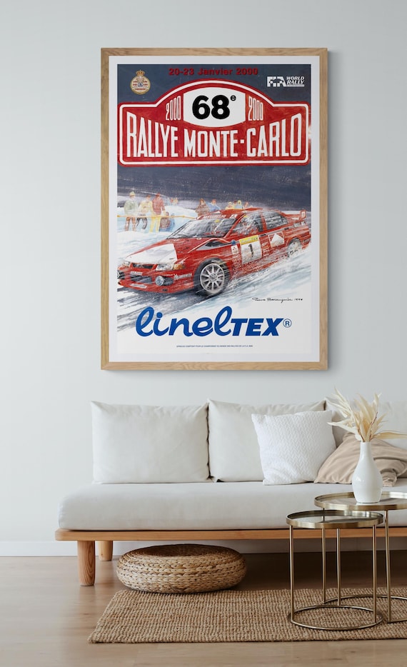 36 affiches / années différentes Rallye Monté Carlo 1989 à 2024 - Collection