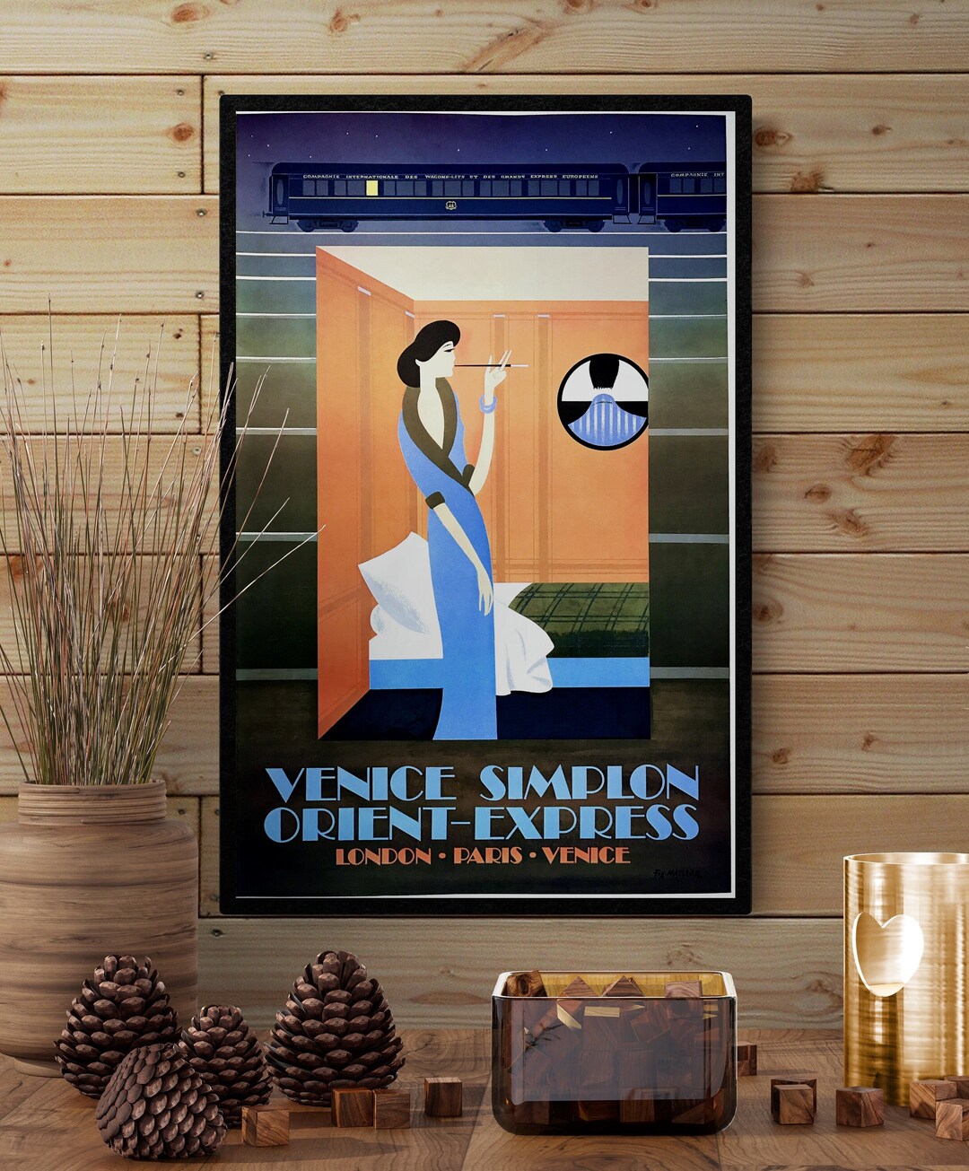 Orient Express Poster - Etsy