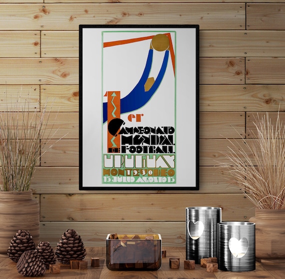 ボリウッド　ヴィンテージ　ポスター　SHAKTI　シャールク　アイシュワリヤ ウルグアイ 1930年ワールドカップ サッカーポスター - Etsy 日本