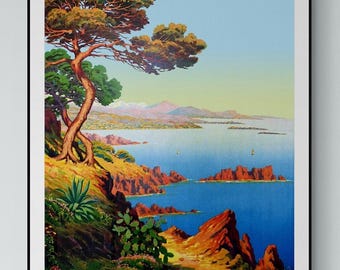 フレンチリビエラのポスター