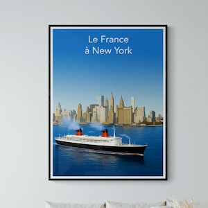 Póster Francia en Nueva York