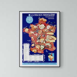 Affiche France fromage