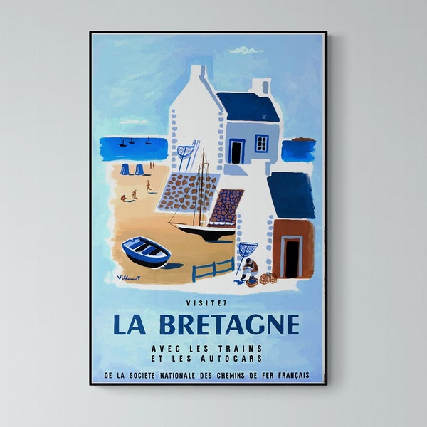 Affiche La Bretagne