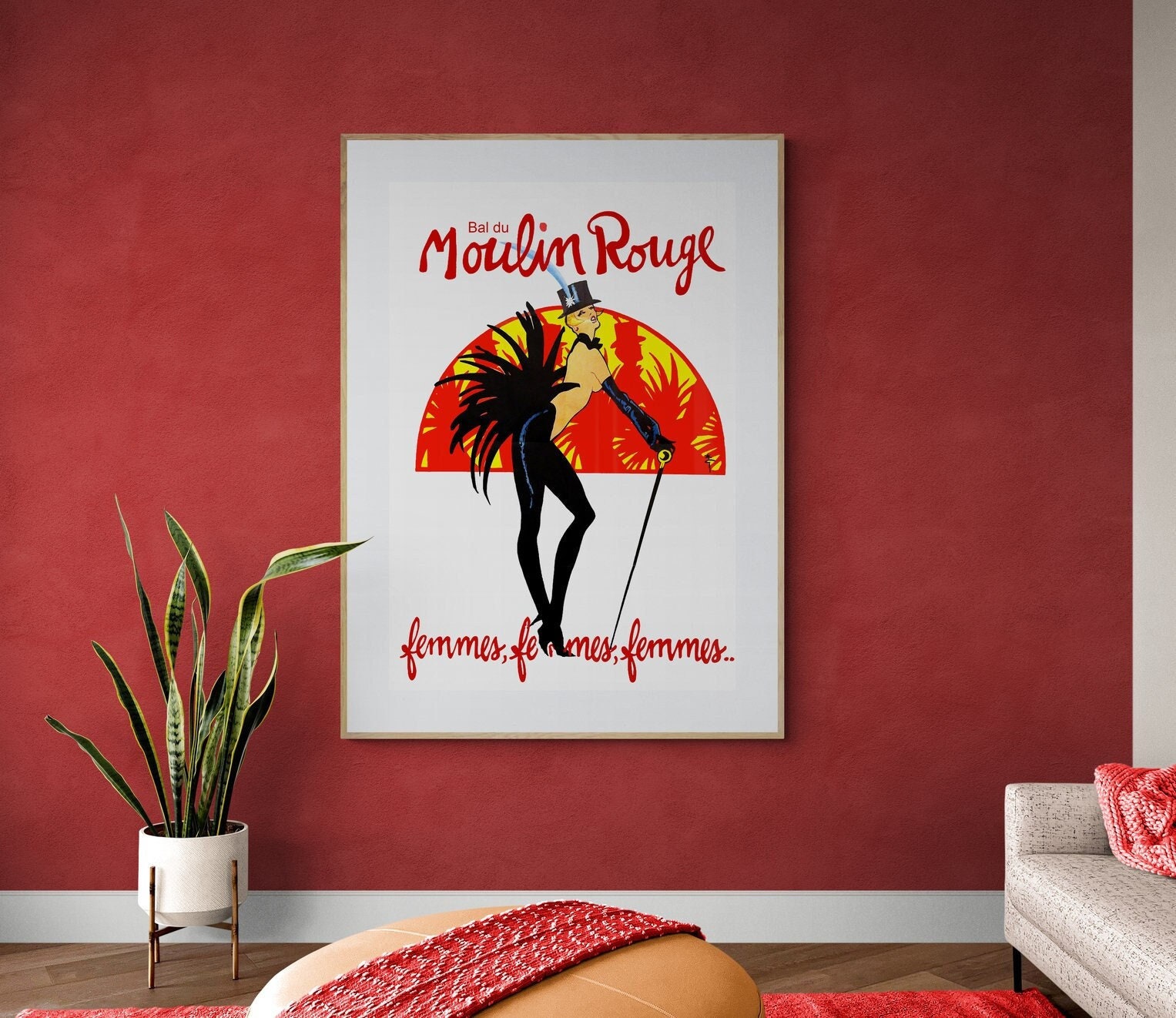 ムーラン・ルージュ・パリのポスター - Etsy 日本
