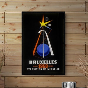 Brussels 1958 Universal Exhibition Poster