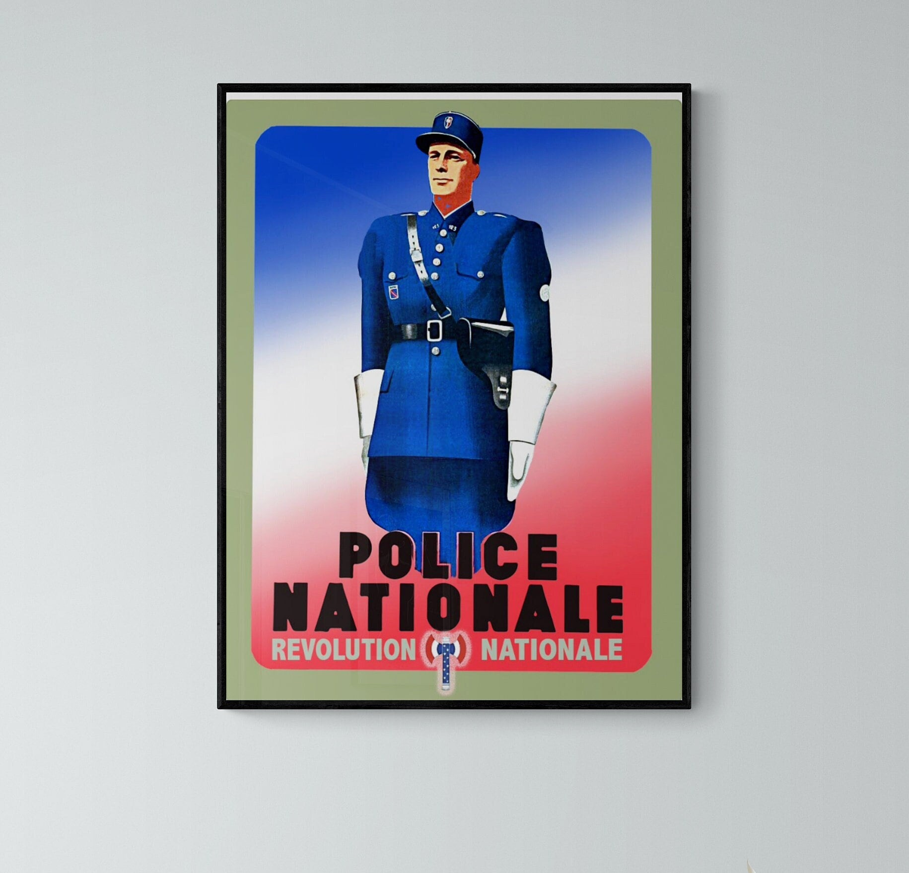 Très jolie affiche cible vintage... - De Broc et de Pierre
