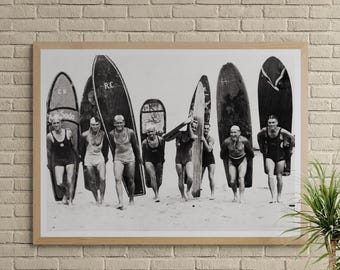 Vintage Surf Poster