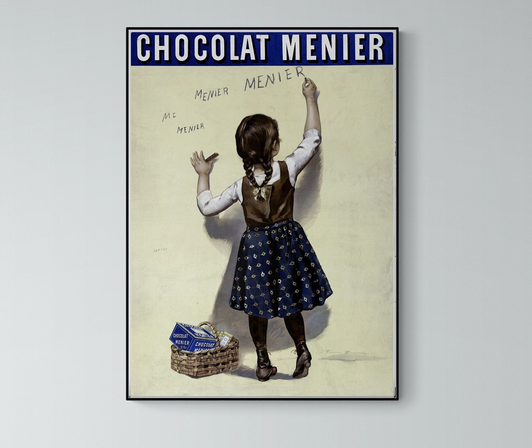 ポスターチョコレートエメニエールレアな正面側