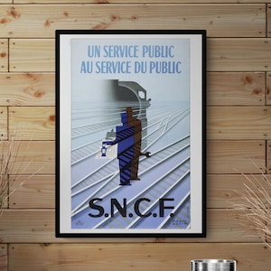 SNCF Train Poster