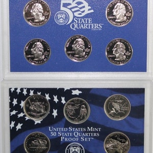 2002-S 50 State Quarters Proof Set
