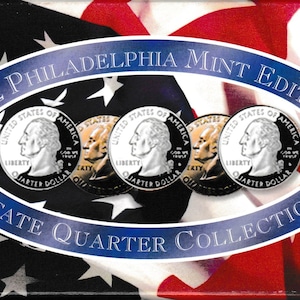 2002 Philadelphia Mint Edition State Quarter Collection Mint Sets