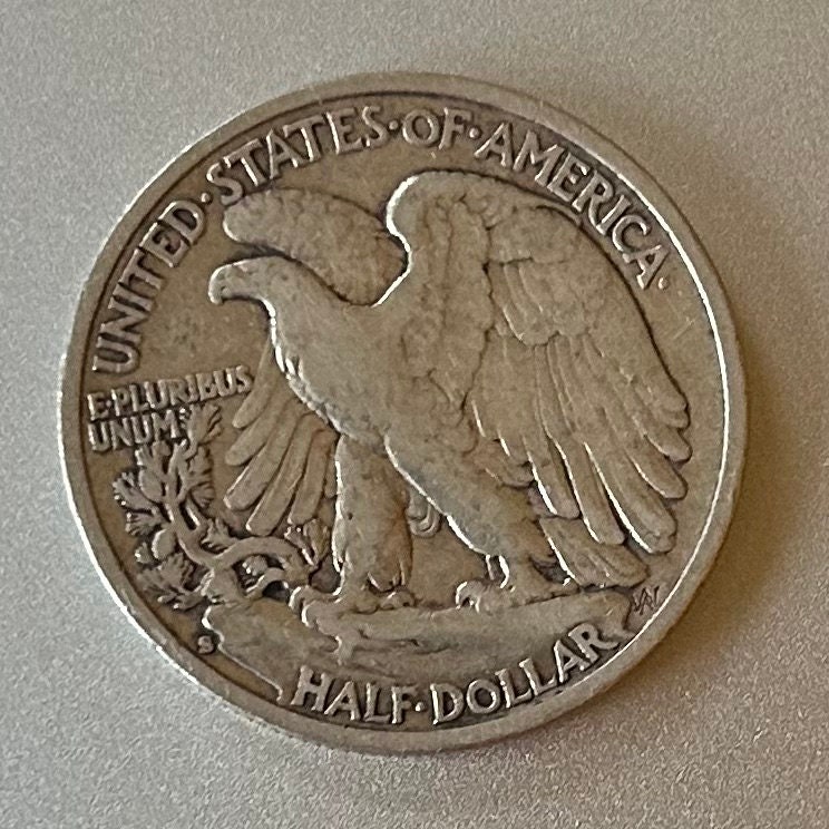 1942年 アメリカ合衆国 ハーフドル 銀貨Sミント 1942 S ミント シルバー ハーフ ドル コイン 流通 ウォーキング