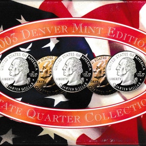 2003 Denver Mint Edition State Quarter Collection Mint Sets