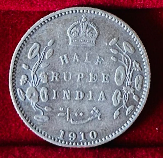 1906年 インド ルピー MS 62 エドワード7世 銀貨 イギリス NGC NGC