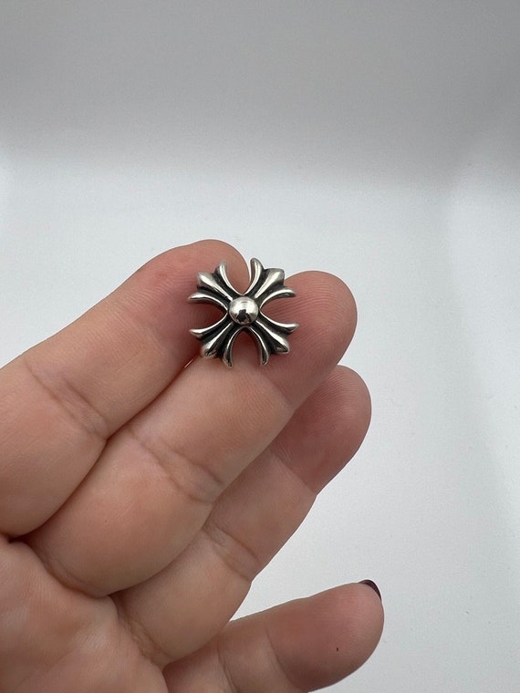 Cross Silver Pin - Chrome Hearts Inspired - Etsy
