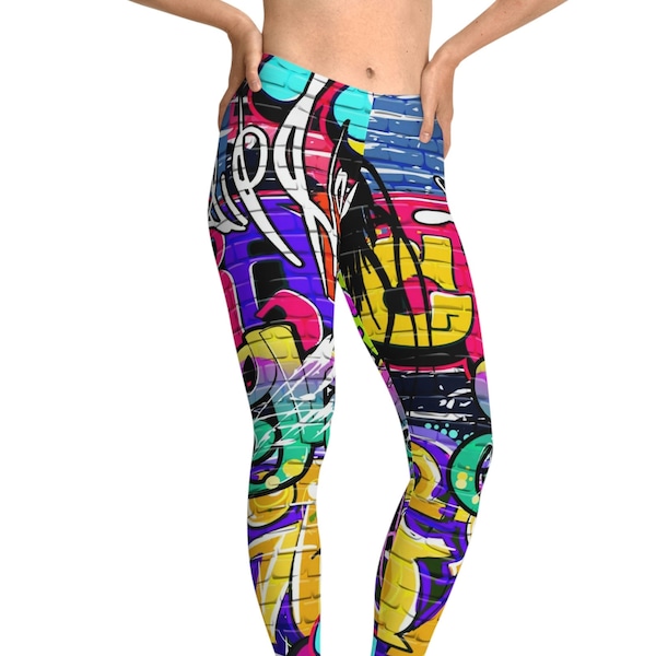 Graffiti geometric seamless pattern Women's Joggers main image 0