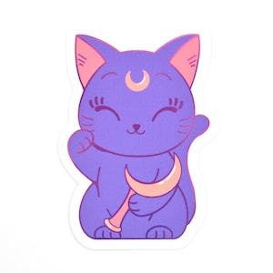 Lucky Luna Vinyl Sticker
